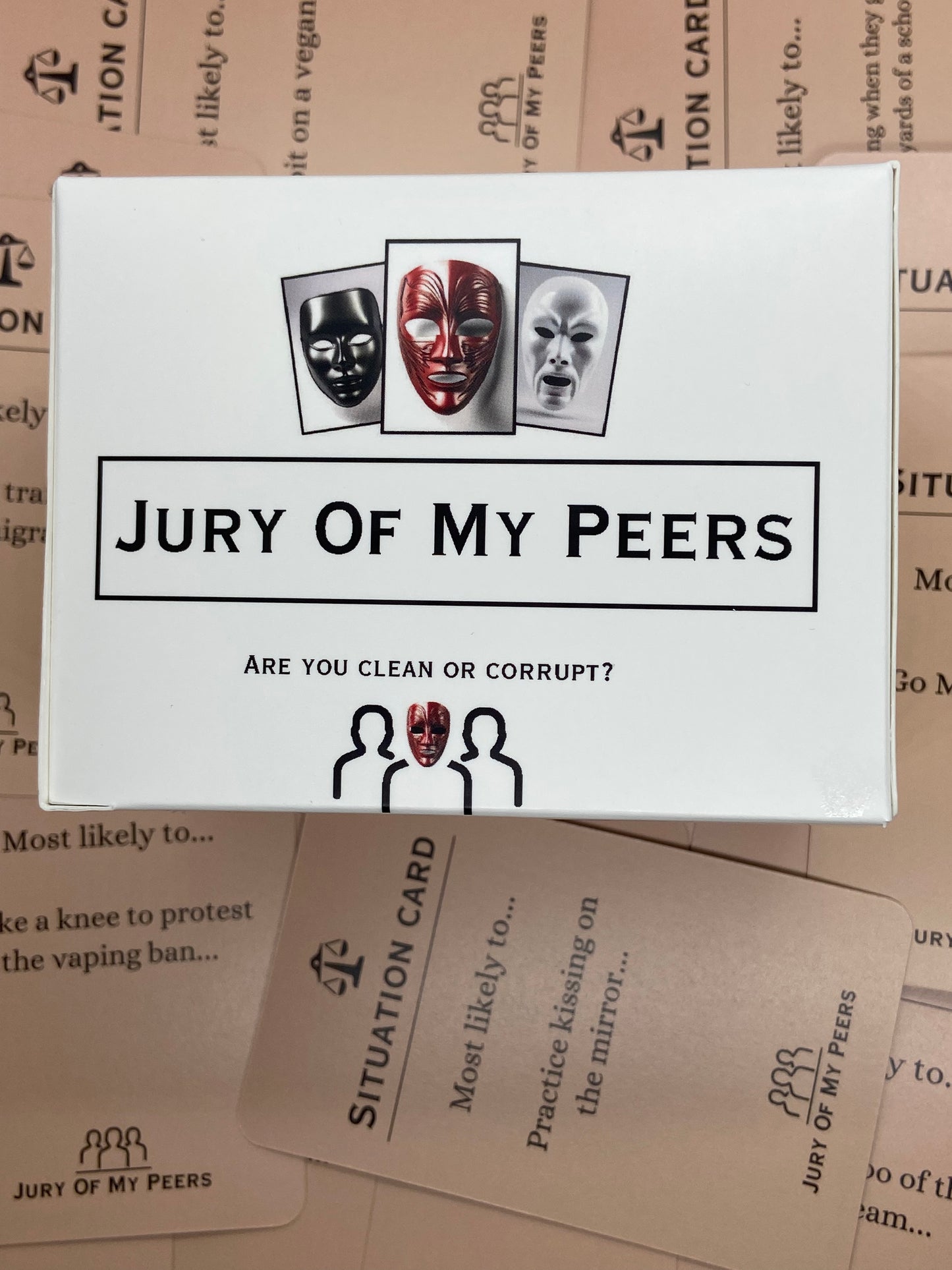 Jury Of My Peers | 18+ Card Game